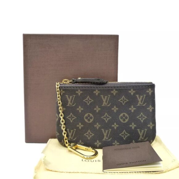 Auth LOUIS VUITTON Monogram Idylle Pochette Cles Key Coin Purse - Picture 1 of 12